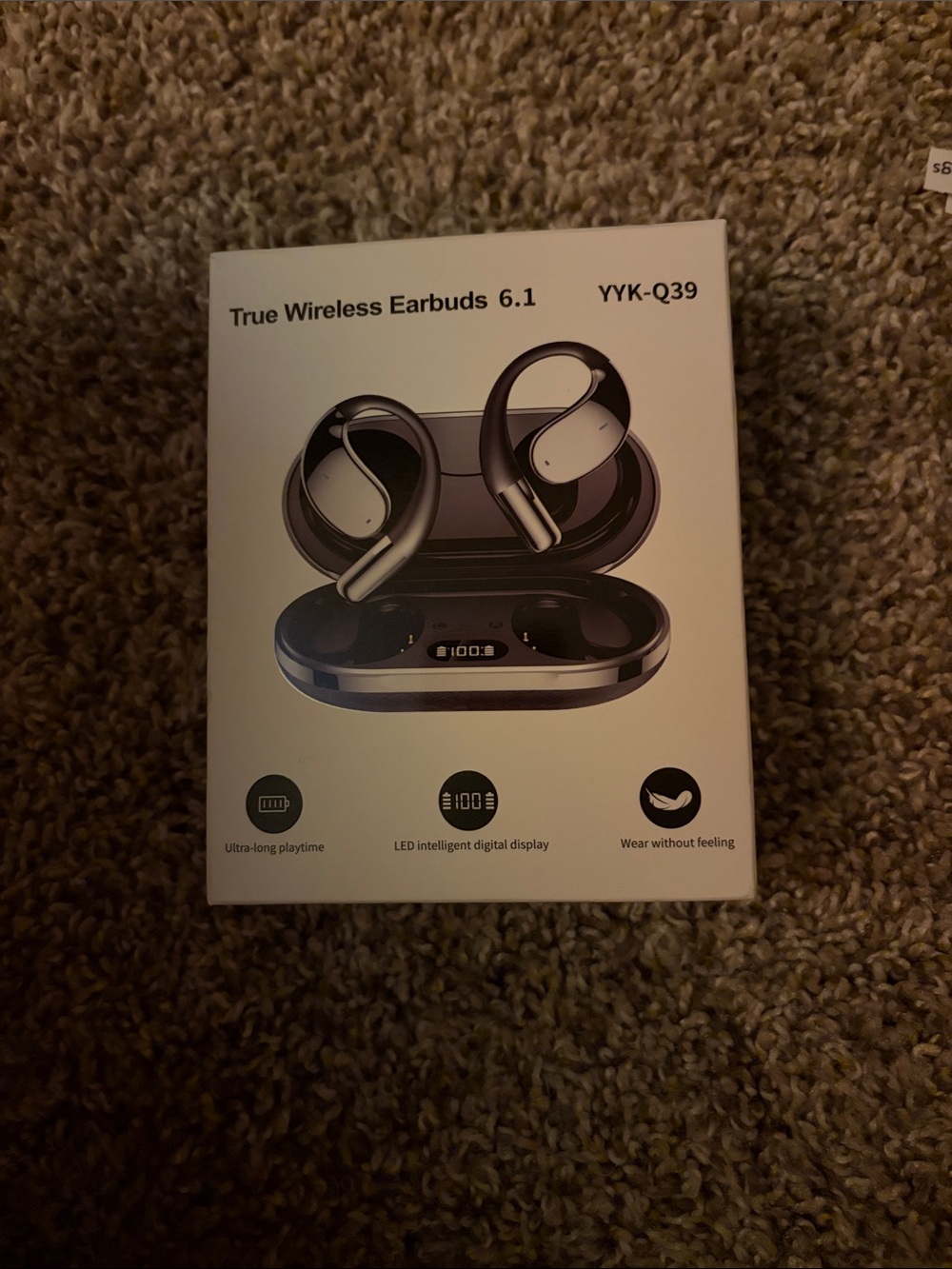 True Wireless Earbuds 6.1 - Black and Silver